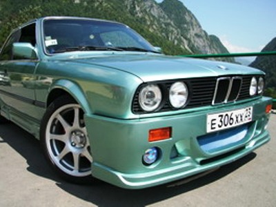 BMW 3 Series E30. Немка на курорте